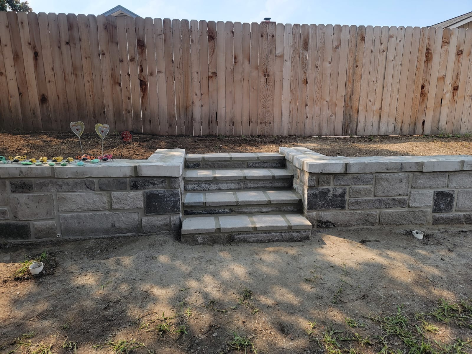 Retaining wall project 4